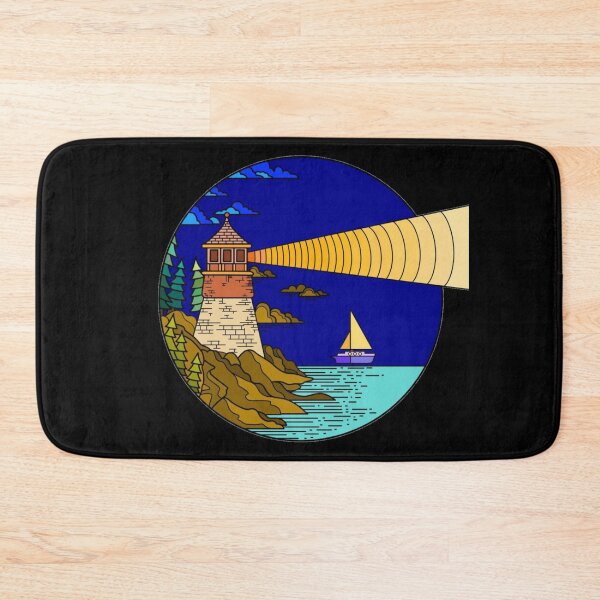 Item preview, Cartoon lighthouse designed and sold by MarioColtello.