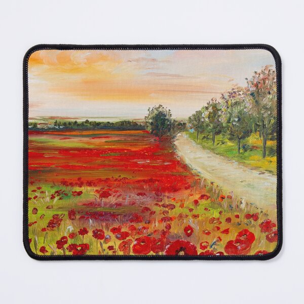 Item preview, Poppy Field By The Road designed and sold by Natalia_Shchip.