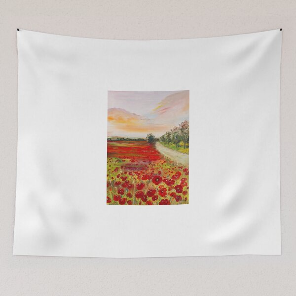 Item preview, Poppy Field By The Road designed and sold by Natalia_Shchip.