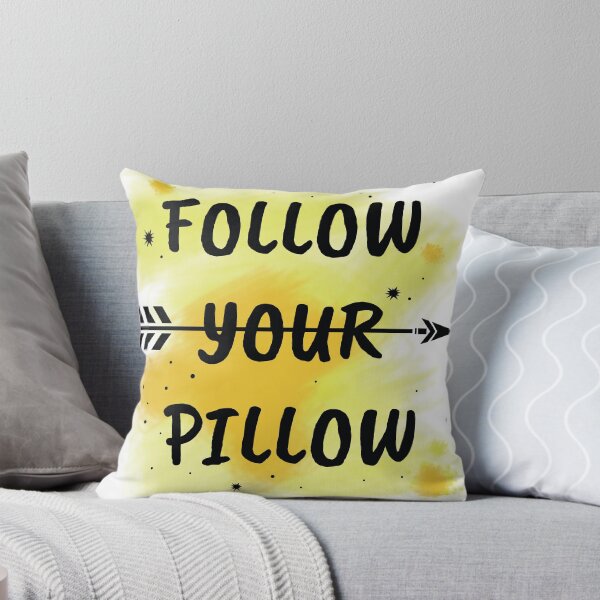 Item preview, Follow Your Pillow designed and sold by Vimbuy.