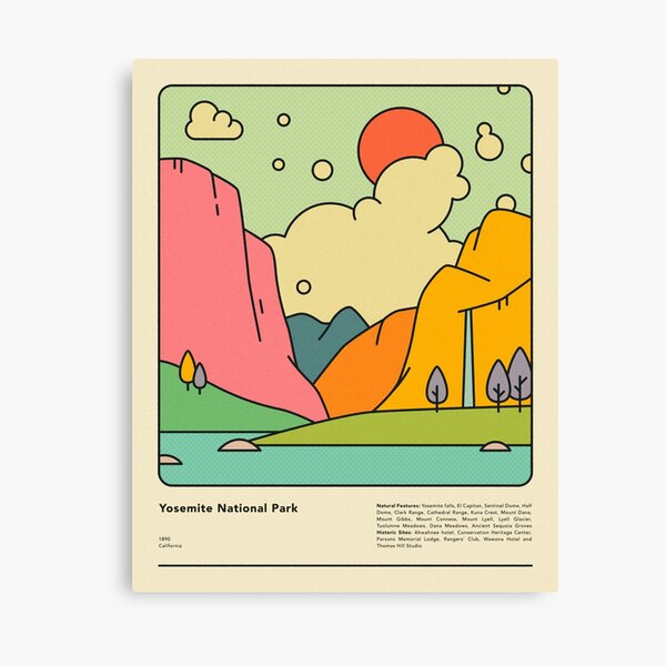 Item preview, YOSEMITE NATIONAL PARK designed and sold by JazzberryBlue.