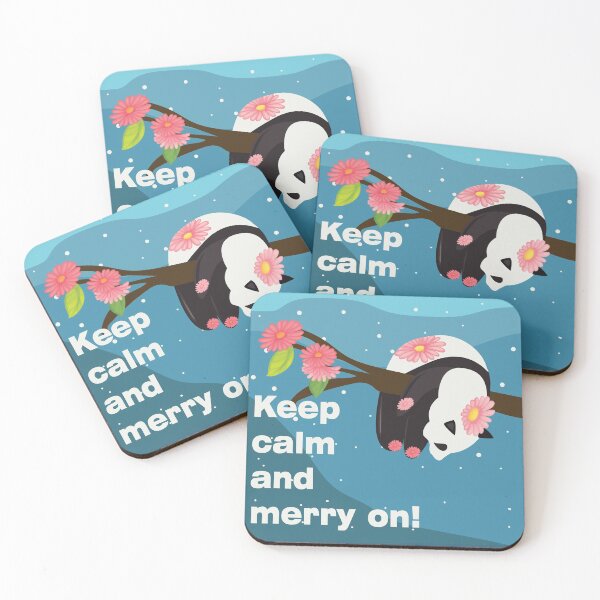 Item preview, Keep calm and merry on! designed and sold by olafekry.