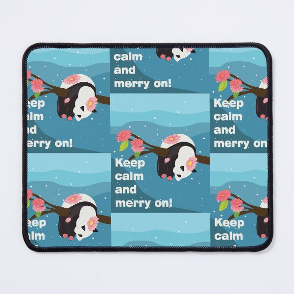 Item preview, Keep calm and merry on! designed and sold by olafekry.