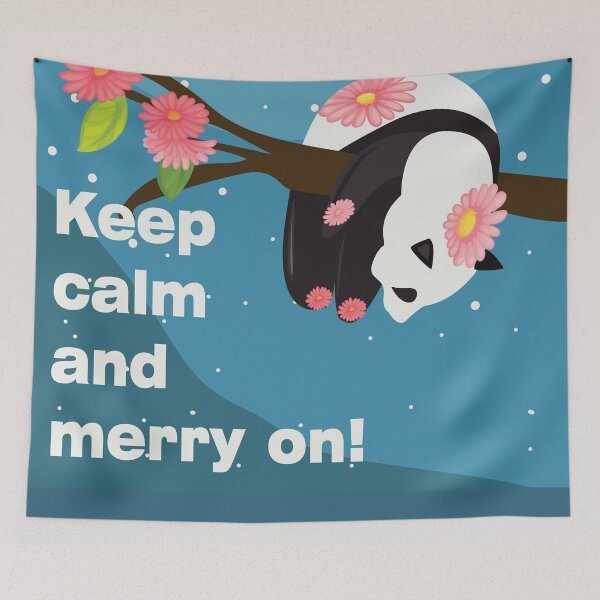 Item preview, Keep calm and merry on! designed and sold by olafekry.