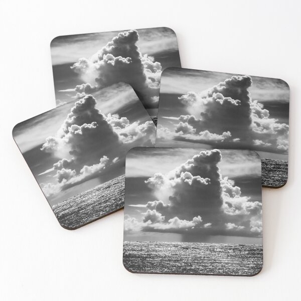 Item preview, Cloudburst in black and white designed and sold by Lyl Dil Creations.