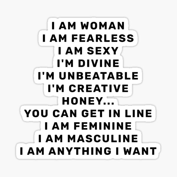 I m a woman i m fearless br nj