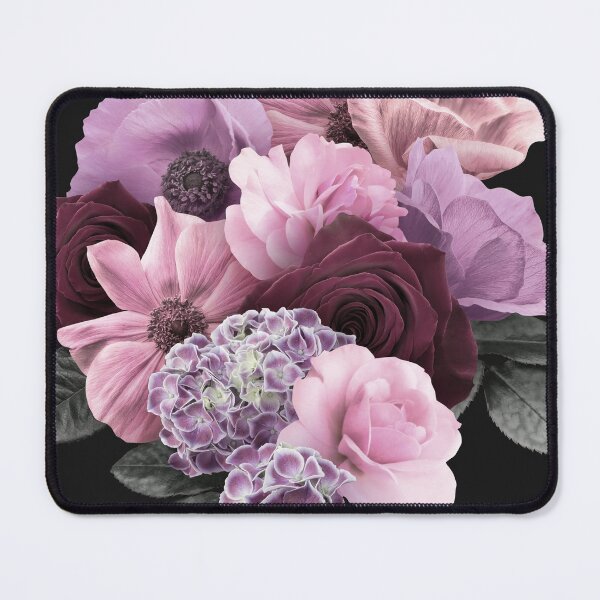 Item preview, Bouquet of roses, pink anemones and purple hydrangea. designed and sold by RinaMDesigns.