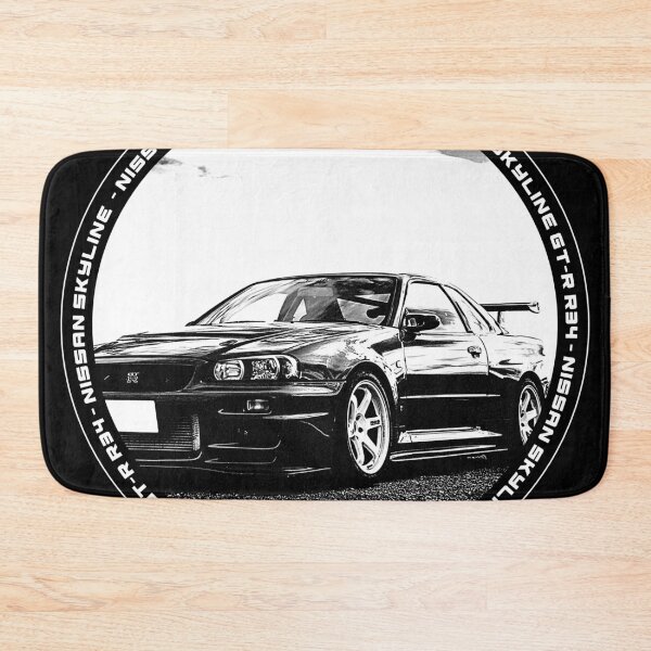 Item preview, NISSAN SKYLINE GT-R R34 Black 'N White 4 (Black Version) designed and sold by Cero81.