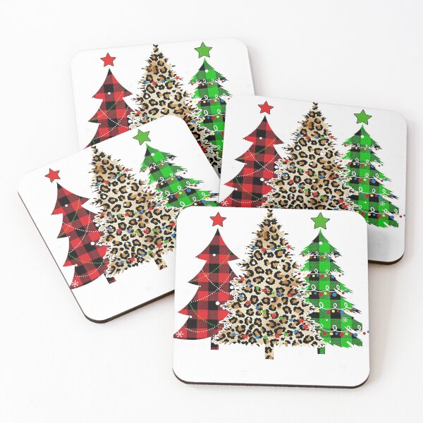 Item preview, Merry Christmas Blue Green Red Abstract Pattern Cute Tree  designed and sold by JOSEURIEL.