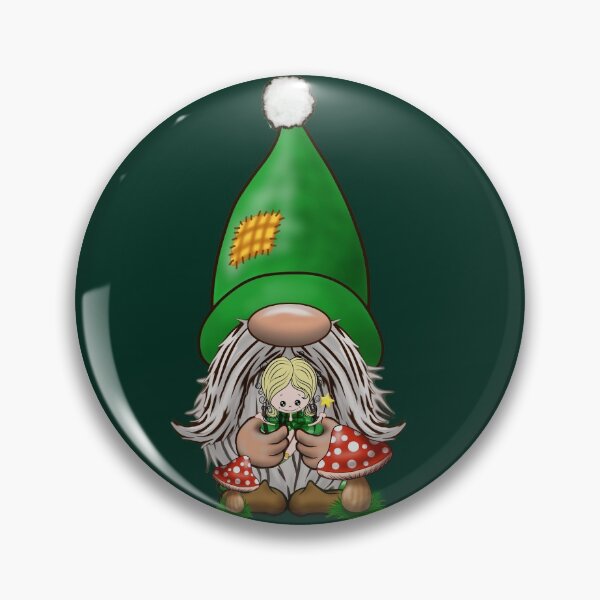 Item preview, Dwarf Gnome and Tiny Elf Fairy Fantasy Cartoon Characters designed and sold by BluedarkArt.
