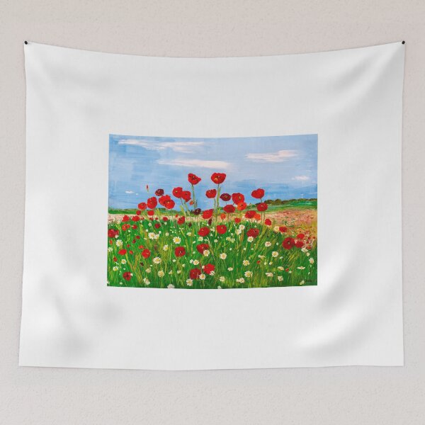 Item preview, Poppies and daisies  designed and sold by Natalia_Shchip.