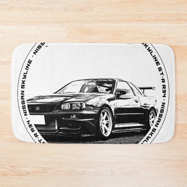 Item preview, NISSAN SKYLINE GT-R R34 Black 'N White 4 designed and sold by Cero81.