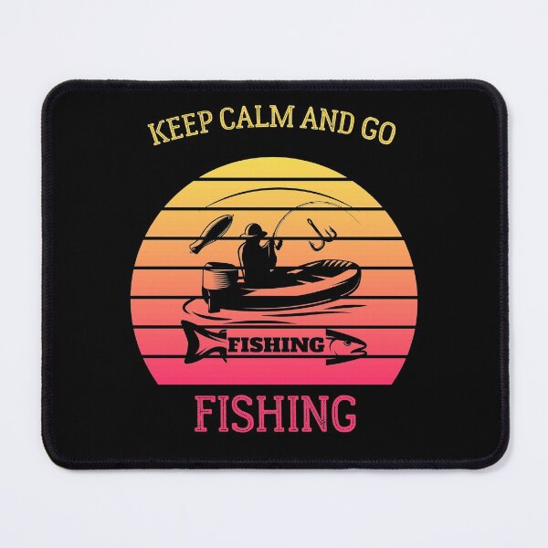 Item preview, Keep calm and go fishing vintage t-shirt designed and sold by GutsStore.