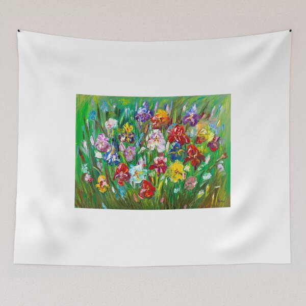 Item preview, Multicolored Irises designed and sold by Natalia_Shchip.