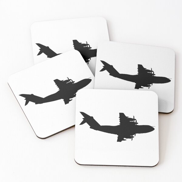 Item preview, Airbus A400M europe transport military aircraft, A 400M german air force . Silhouette designed and sold by Marcin Adrian.