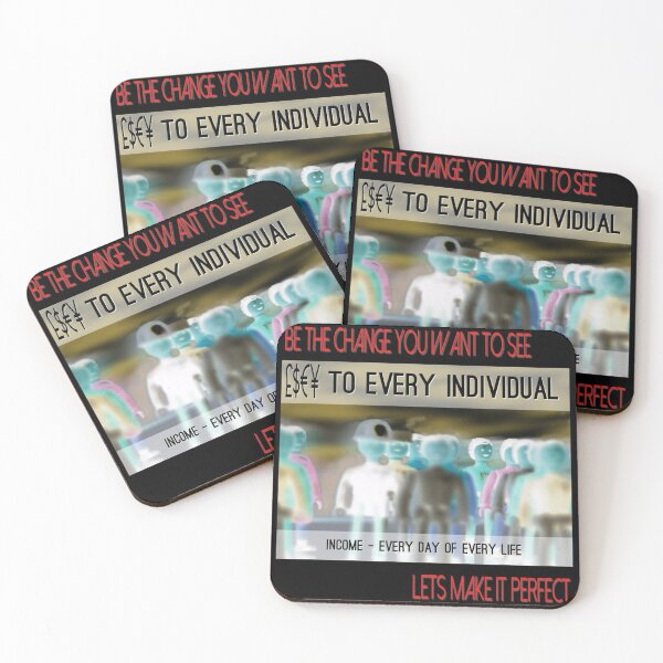 Item preview, Every Individual valued Universal Income an Idea who's time has come Black Edition  designed and sold by SpArtk.