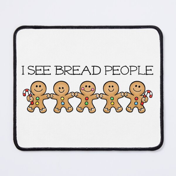 Item preview, I See Bread People - Gingerbread Men Cookies designed and sold by Martini-Four.