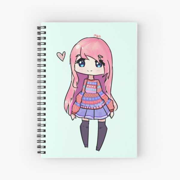 Ldshadowlady Spiral Notebooks Redbubble - ld shadow lady roblox royale high