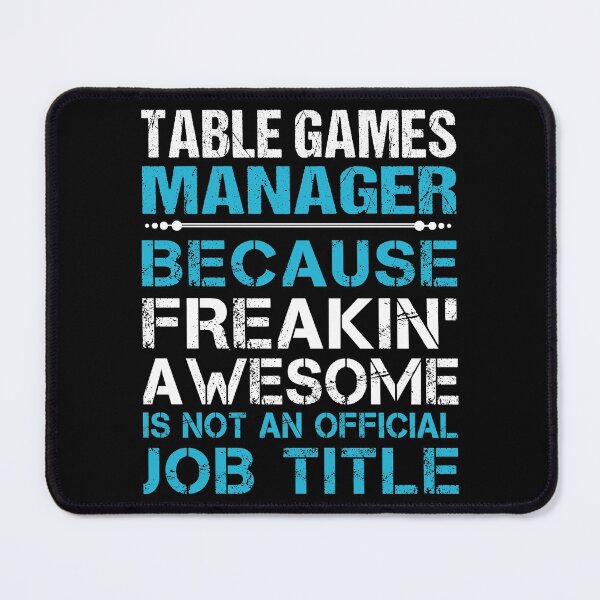 Item preview, Table Games Manager T Shirt - Freaking Awesome Job Gift Item Tee designed and sold by oetate4774.