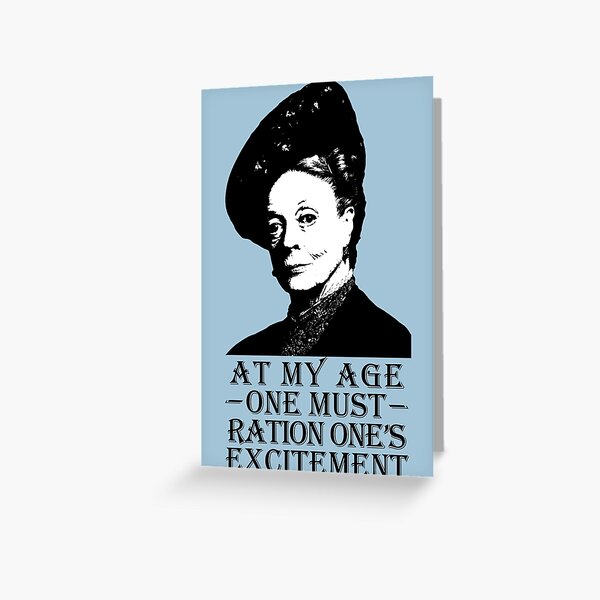 Item preview, At My Age, One Must Ration One_s Excitement   designed and sold by elatively.