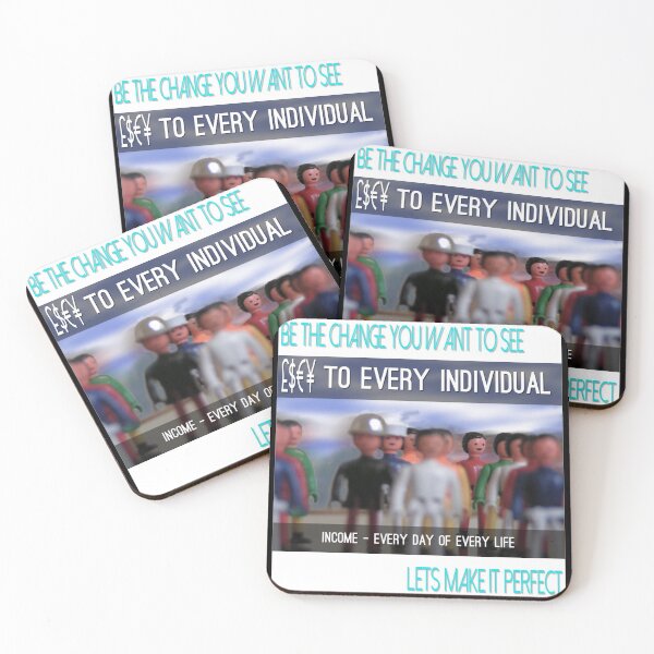 Item preview, Every Individual valued Universal Income an Idea who's time has come White Edition  designed and sold by SpArtk.