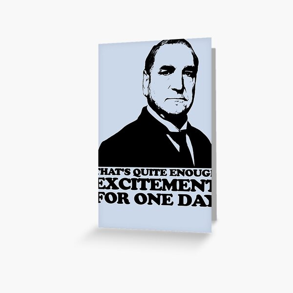 Item preview, Downton Abbey Carson Arts  designed and sold by elatively.