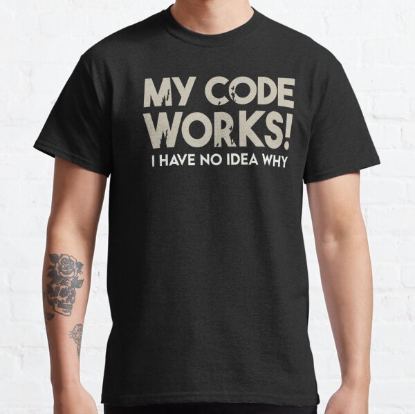 No Code T-Shirts for Sale | Redbubble