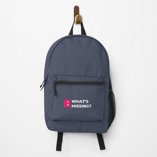 The Missing Semicolon Backpack