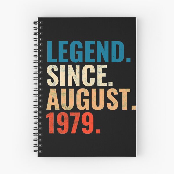 Item preview, Legend Since August 1979 Retro Vintage designed and sold by Teelogic.