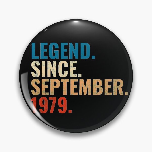 Item preview, Legend Since September 1979 Retro Vintage designed and sold by Teelogic.