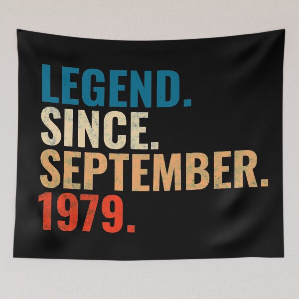 Item preview, Legend Since September 1979 Retro Vintage designed and sold by Teelogic.