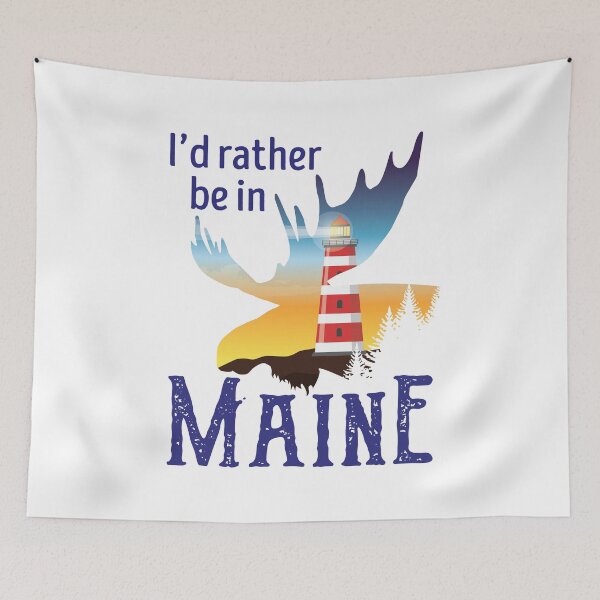 Item preview, I'd Rather Be in Maine Mainer designed and sold by jaygo.