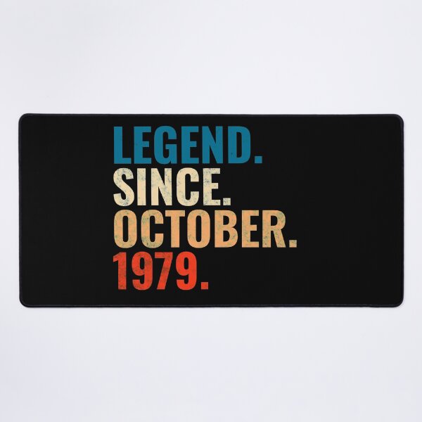 Item preview, Legend Since October 1979 Retro Vintage designed and sold by Teelogic.