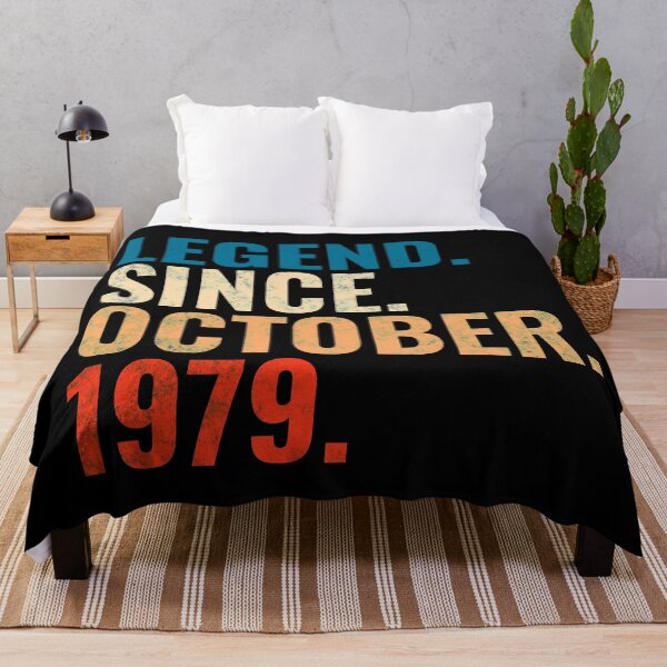 Item preview, Legend Since October 1979 Retro Vintage designed and sold by Teelogic.