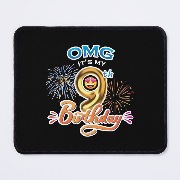 Item preview, OMG It's My 9th Birthday Shirt designed and sold by StairheadStore.