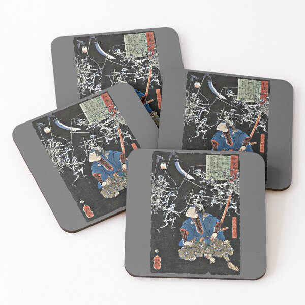 Item preview, Vintage Japanese Demon Skeleton Army designed and sold by TheAplus.