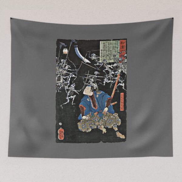 Item preview, Vintage Japanese Demon Skeleton Army designed and sold by TheAplus.