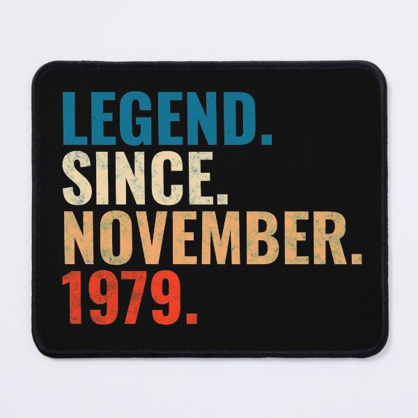 Item preview, Legend Since November 1979 Retro Vintage designed and sold by Teelogic.