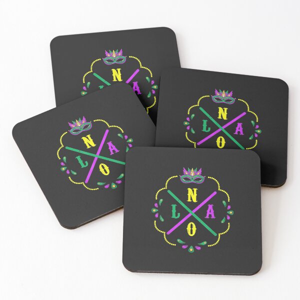 Item preview, Purple Green Gold NOLA Mardi Gras designed and sold by AnitaJGreenspan.