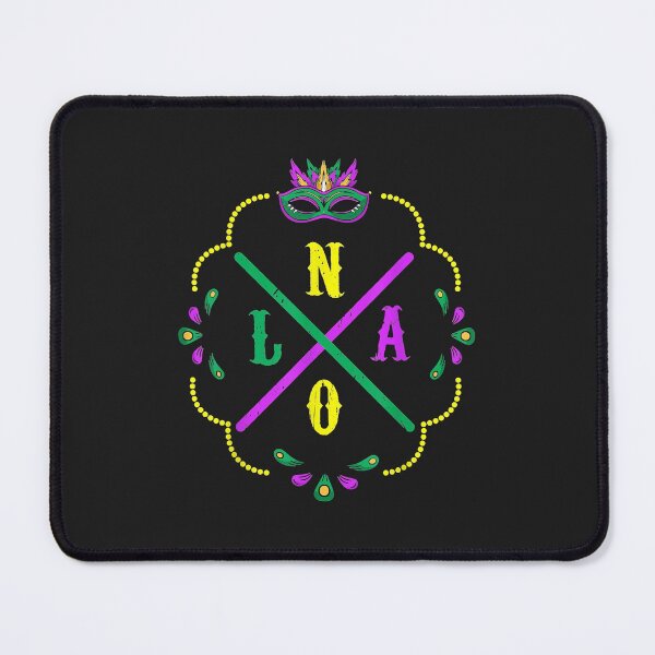 Item preview, Purple Green Gold NOLA Mardi Gras designed and sold by AnitaJGreenspan.
