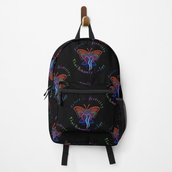 Item preview, Nature is Diversity that Humanity can copy butterfly theme Black Edition  designed and sold by SpArtk.