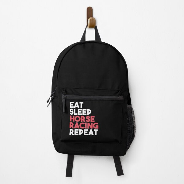 Item preview, Eat Sleep Horse Racing Repeat designed and sold by Heddar Badreddine.