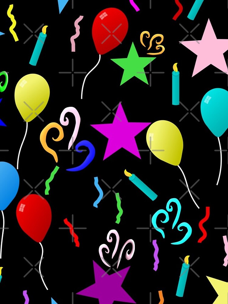 Thumbnail 4 of 4, iPhone Case, Colorful Party Pattern designed and sold by limitlezz.