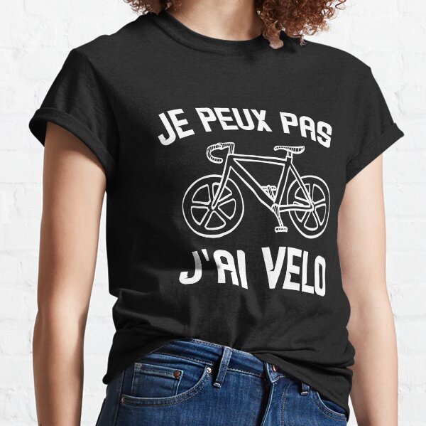 Tee shirt humour discount velo