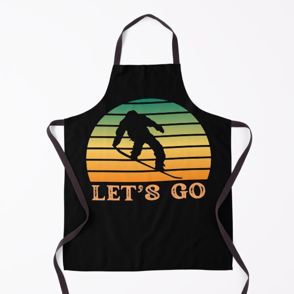Item preview,  Let's Go, I'd Rather Be Snowboarding, Let's Shred, Vintage, Retro designed and sold by Coralgb.