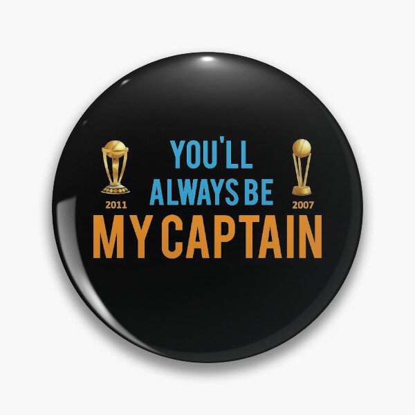 Item preview, You'll always be my captain MS Dhoni designed and sold by Cricketopia.