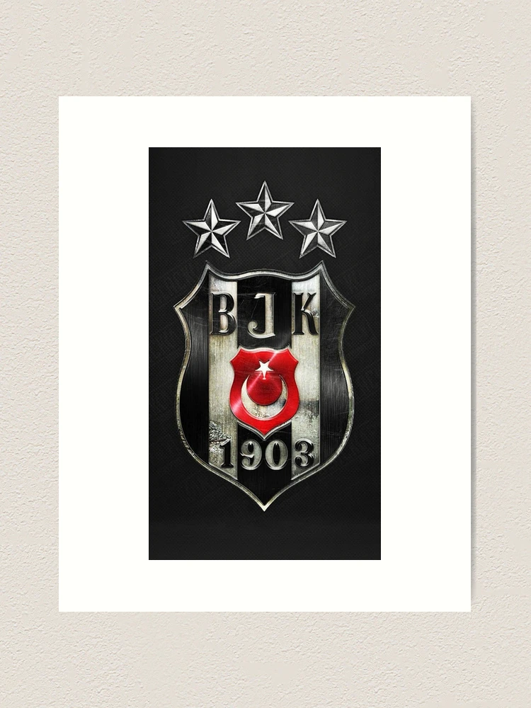 Art Besiktas JK, Beşiktaş, Wallpaper Framed Art Print for Sale by  BasilAdrian