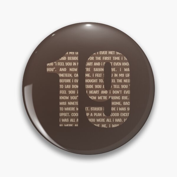 Item preview, Tegan & Sara - Nineteen Lyrics (The Con) designed and sold by Nineteencallme.