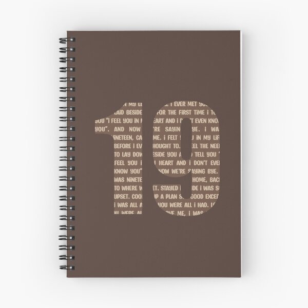 Item preview, Tegan & Sara - Nineteen Lyrics (The Con) designed and sold by Nineteencallme.
