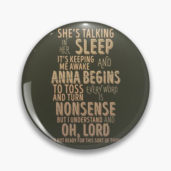 Item preview, Anna Begins  Counting Crows  designed and sold by LucaWallaces.